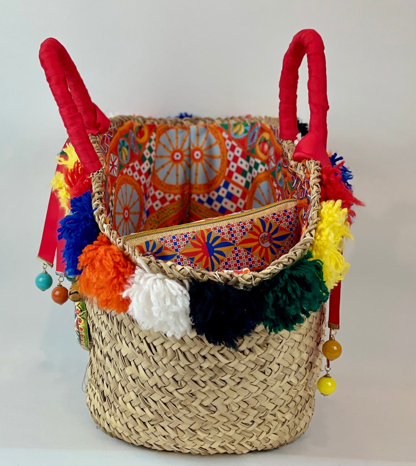 Fico Sicily ceramic basket