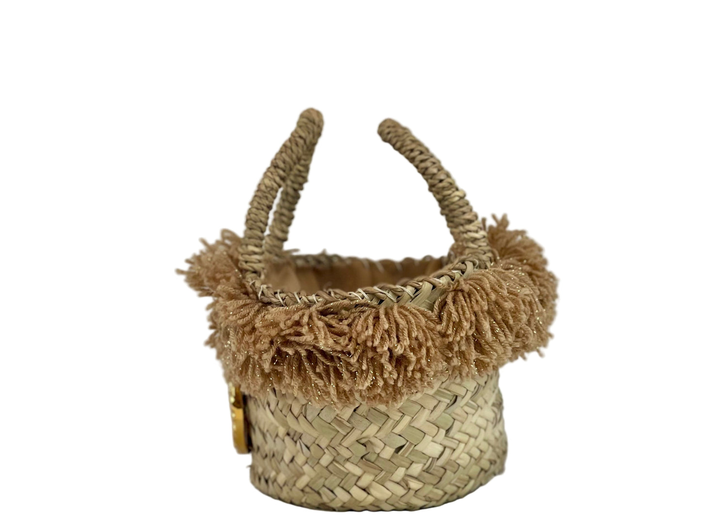 Coffa con ceramica Ruota e pon pon oro