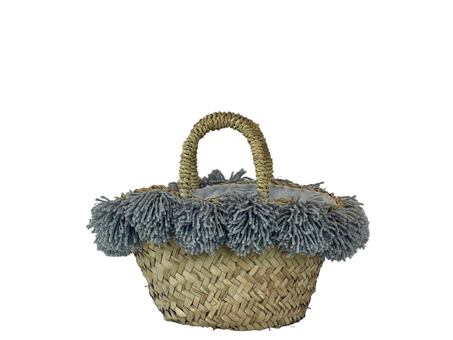Coffa con ceramica Ruota e pon pon argento