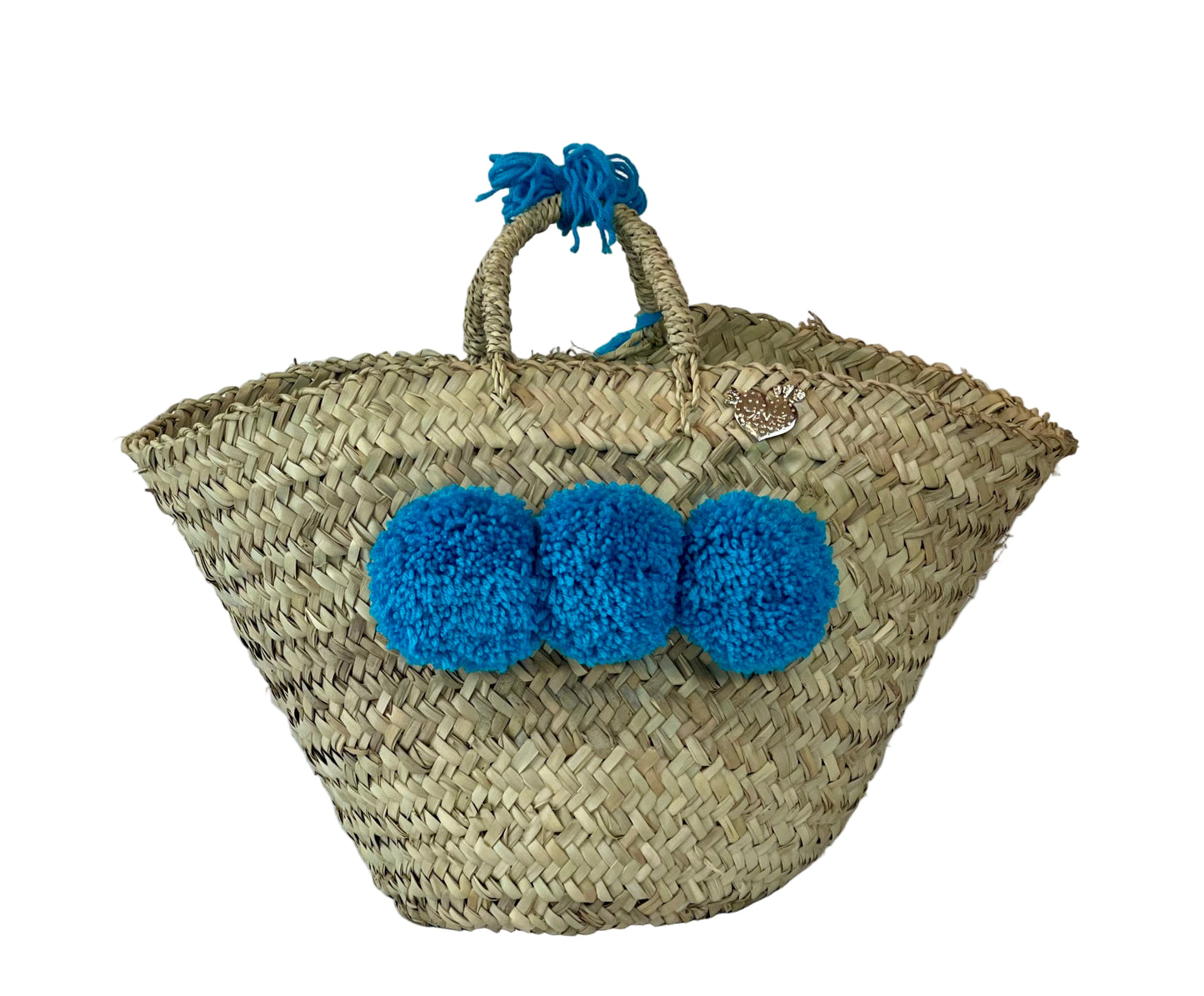 Coffa con pon pon turchese