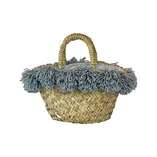 Coffa con ceramica Ruota e pon pon argento