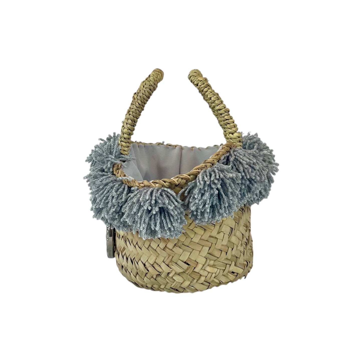 Coffa con ceramica Ruota e pon pon argento