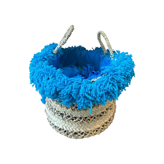 Coffa Bag con Fanciulla in ceramica di Caltagirone