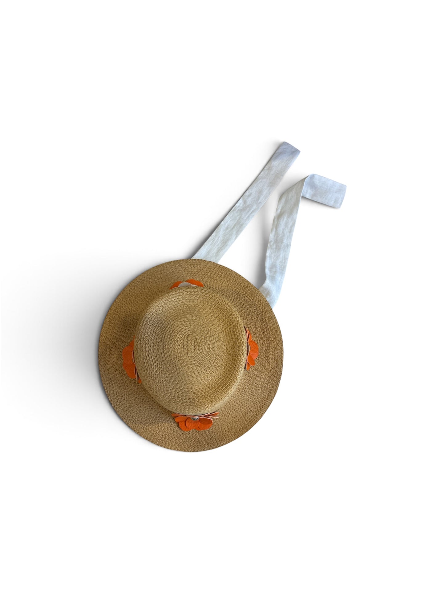 Hat daisy orange