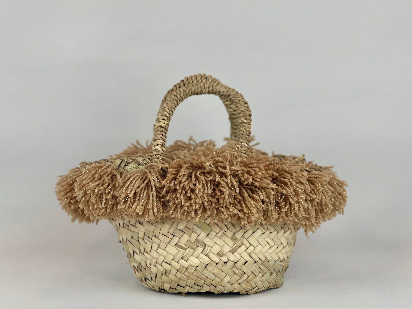 Coffa con ceramica Ruota e pon pon oro