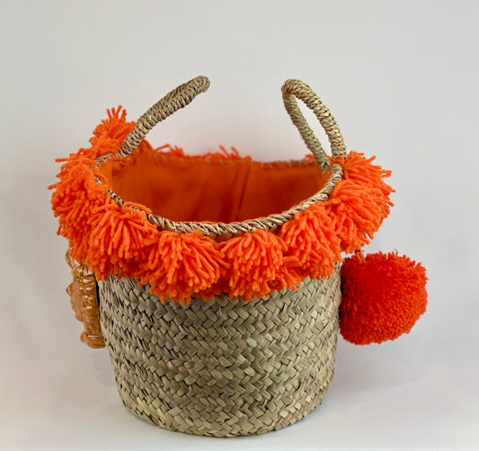 Coffa con ceramica Fanciulla arancione
