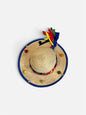 Cappello treccia multicolor