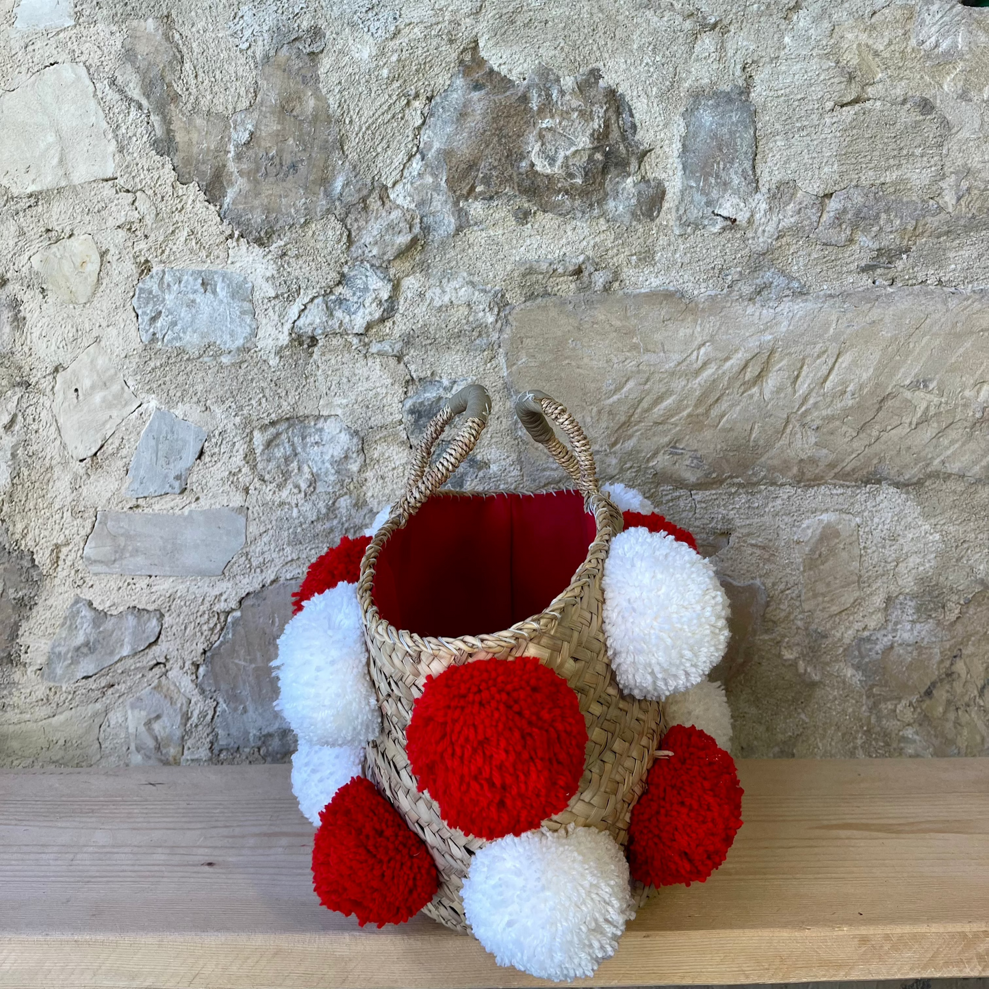 Coffa siciliana Colourdrops bianco/rosso