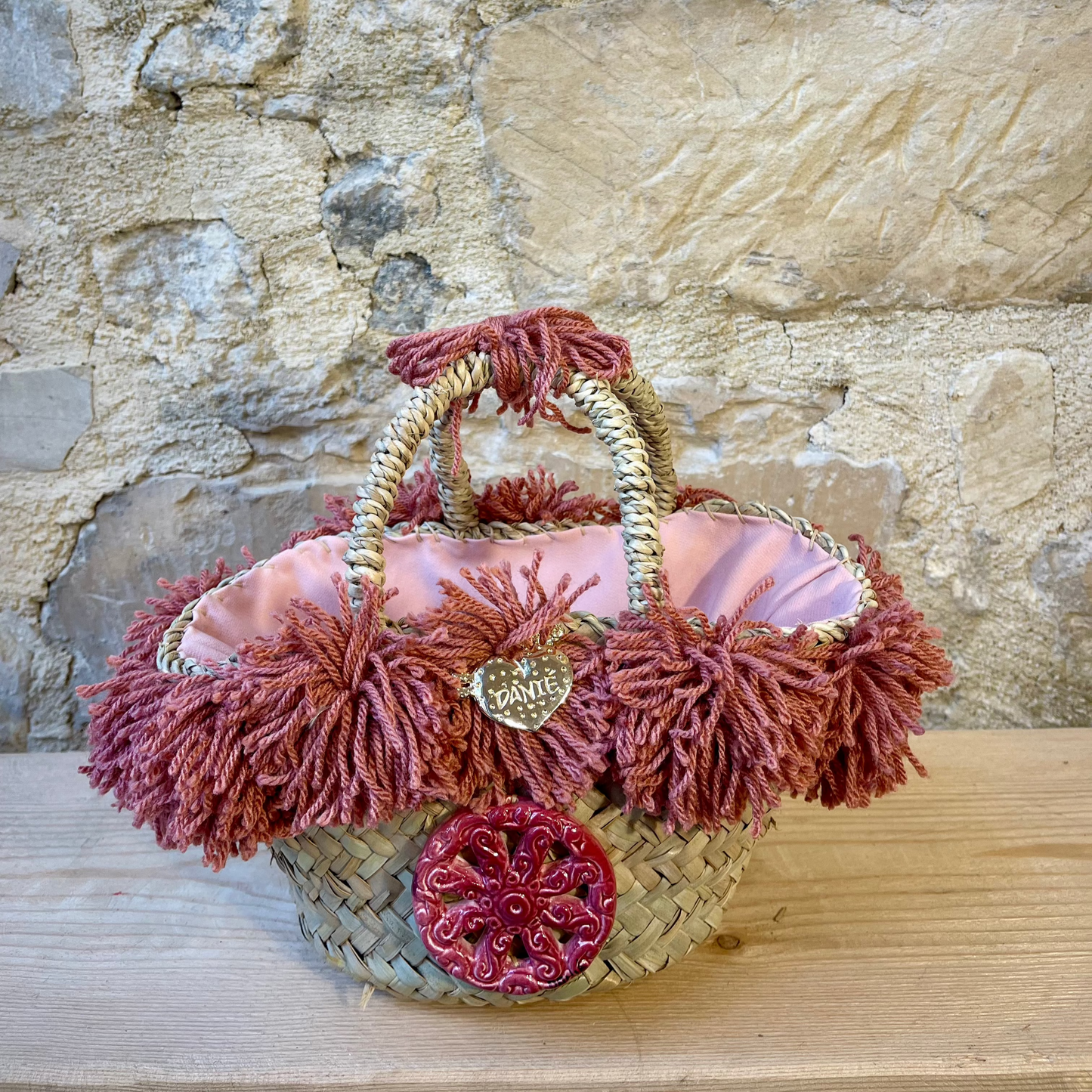 Coffa siciliana Ruota rosa