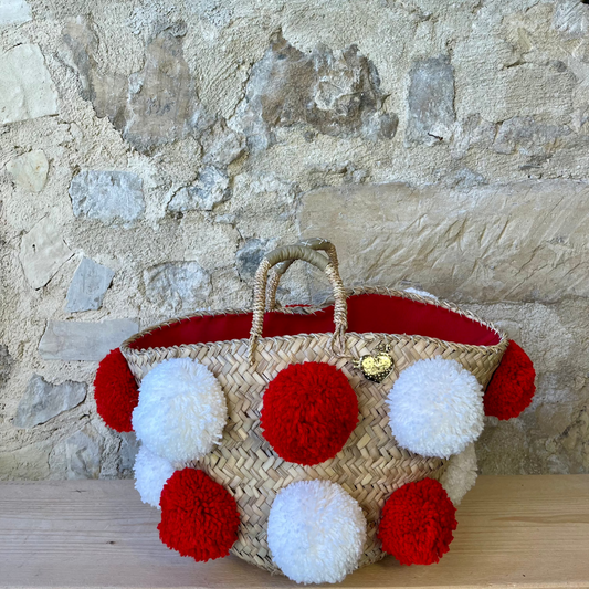 Coffa siciliana Colourdrops bianco/rosso