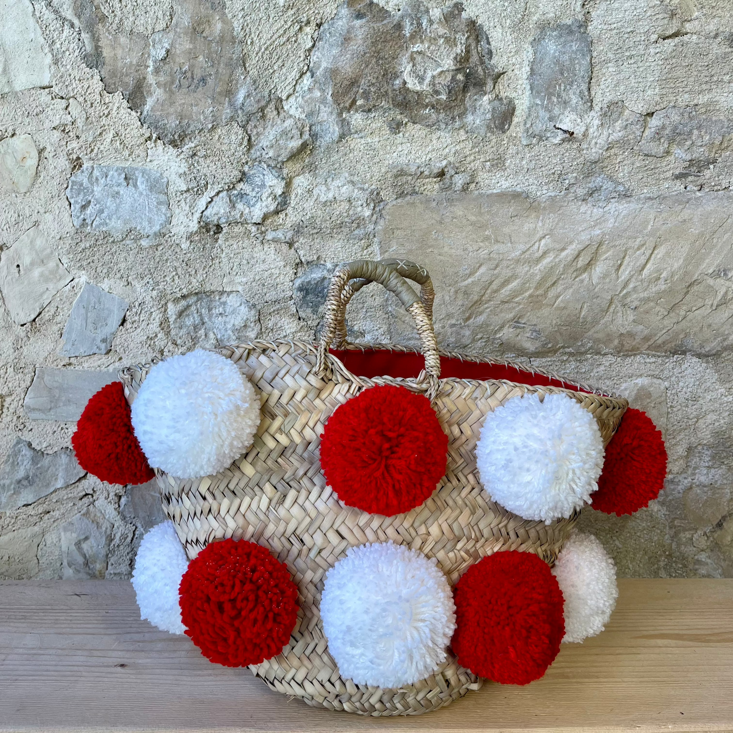 Coffa siciliana Colourdrops bianco/rosso