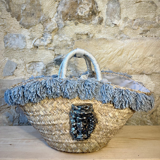 Coffa siciliana Fanciulla argento