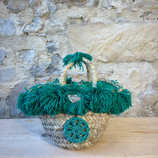 Coffa siciliana Ruota verde chiaro