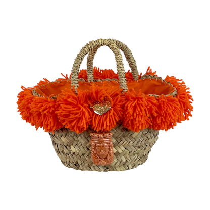 Coffetta con ceramica Fanciulla arancione