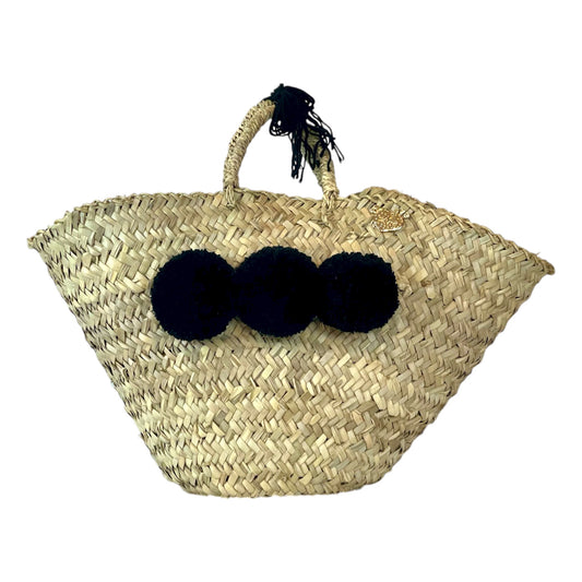 Coffa con pon pon nero