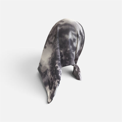 Foulard fantasia grigio