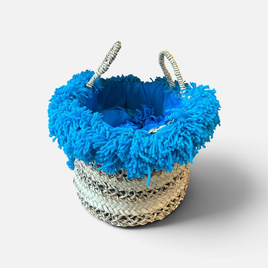 Coffa Bag con Fanciulla in ceramica di Caltagirone