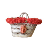 Coffa Bag con Fanciulla in ceramica di Caltagirone