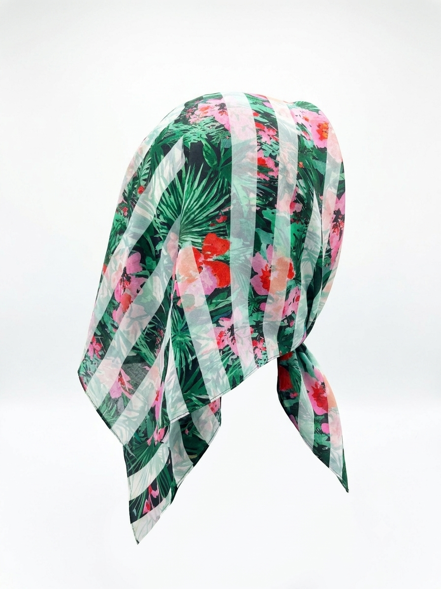 Foulard fantasia fantasia fiori