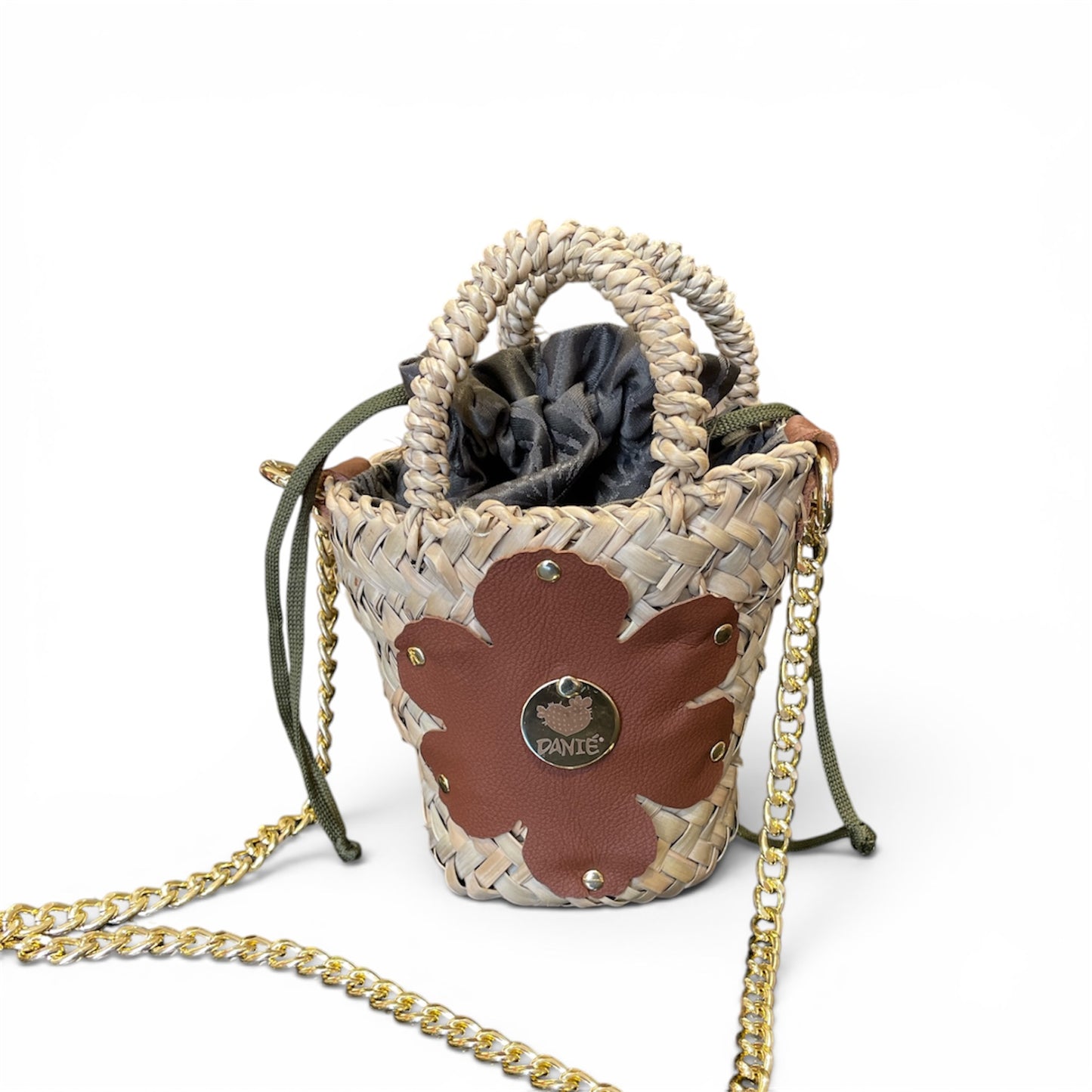 Mini Bag Daisy Marrone