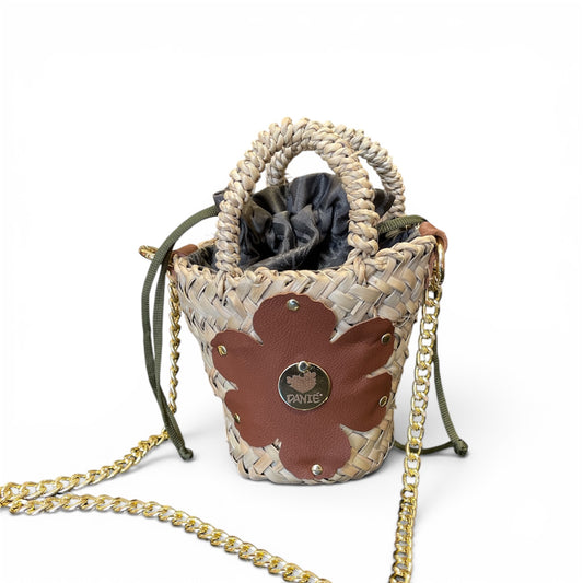 Mini Bag Daisy Marrone