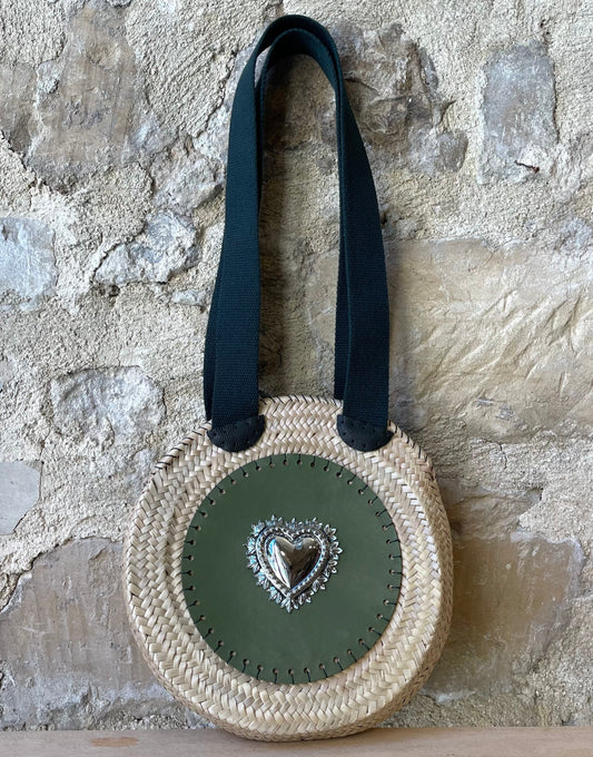 Coffa siciliana TONDA CUORE verde